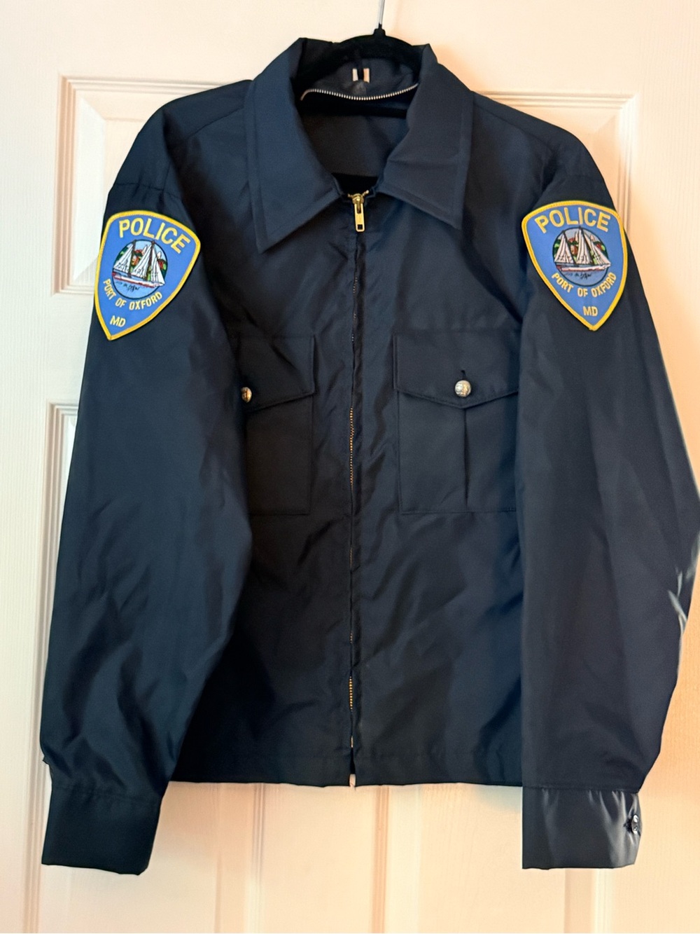 Vintage Fechheimer Police Uniform Jacket MD Port of Oxford Patch Graves Uniforms